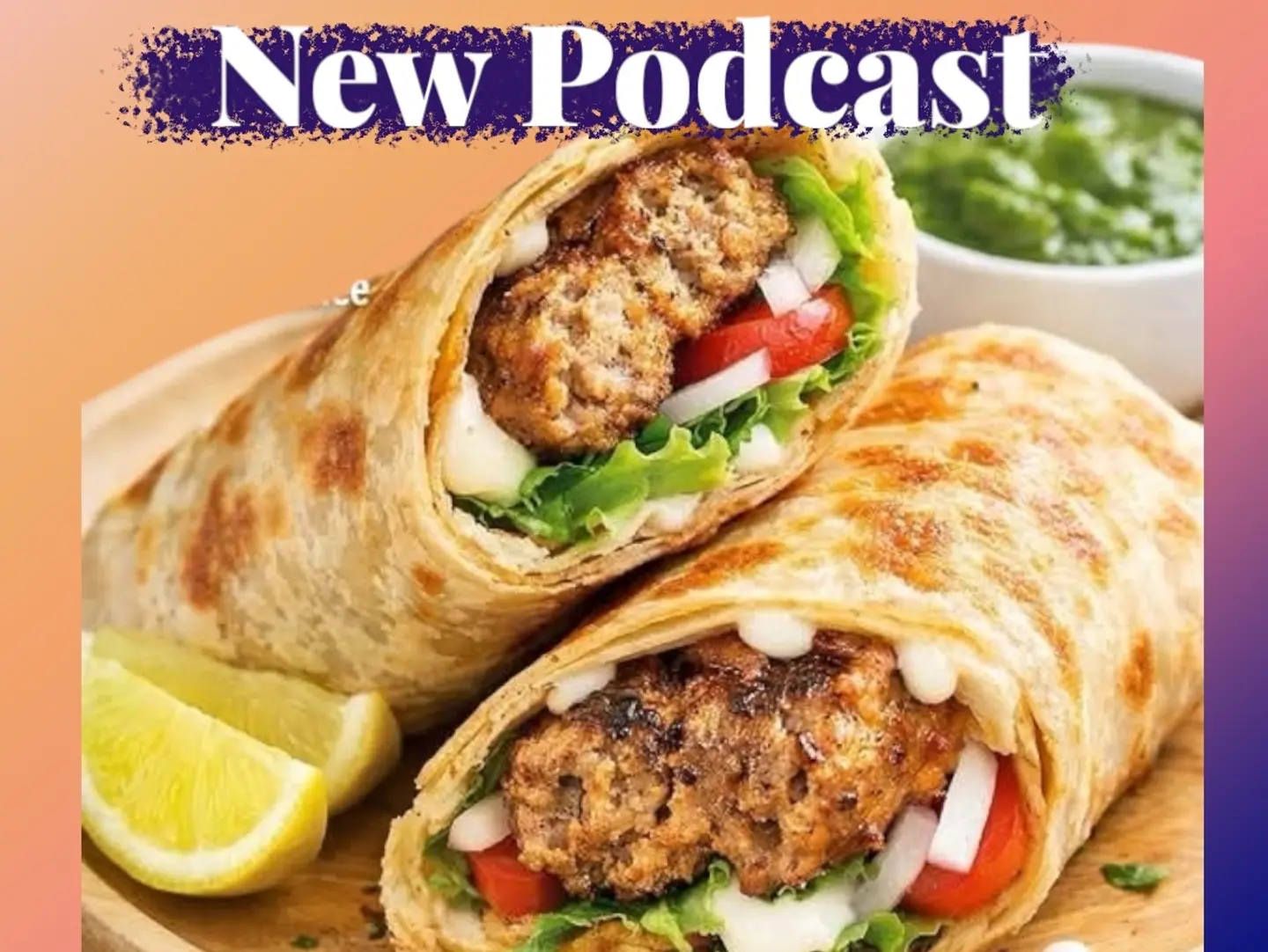 Chicken Kebab Large Sandwich
