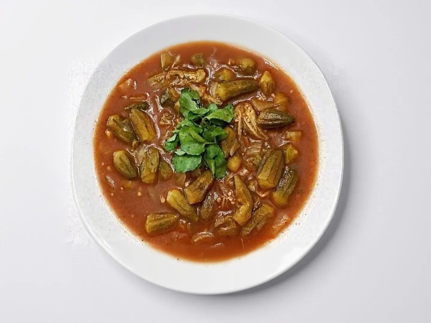 بامية طازجة