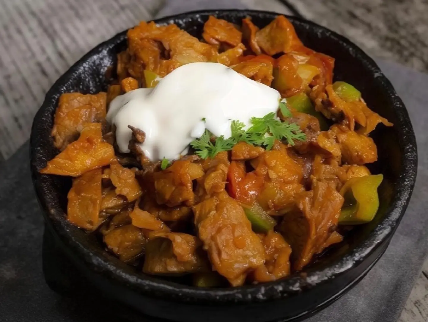 Meat And Cheese Stew