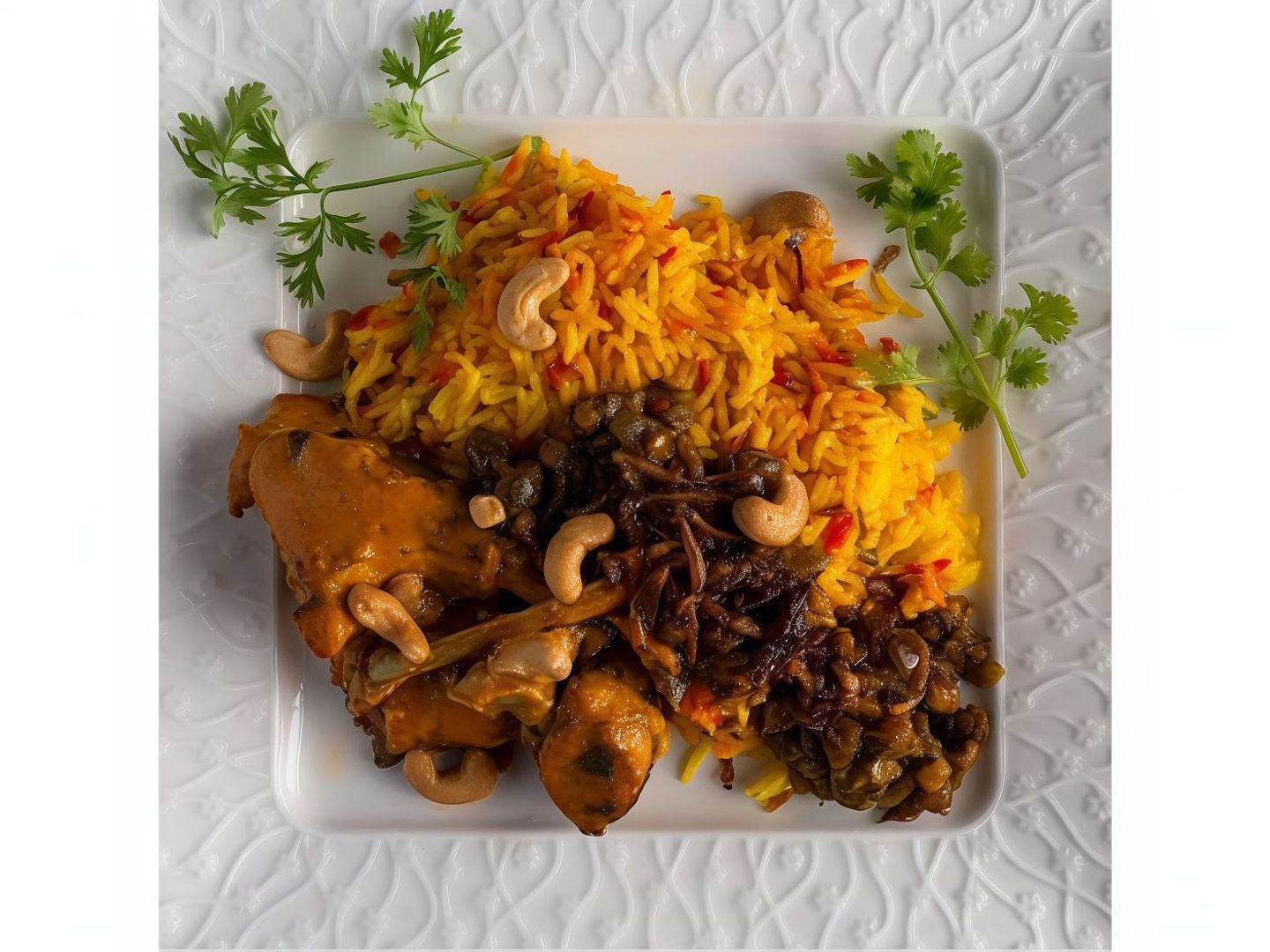 Butter Chicken Rice