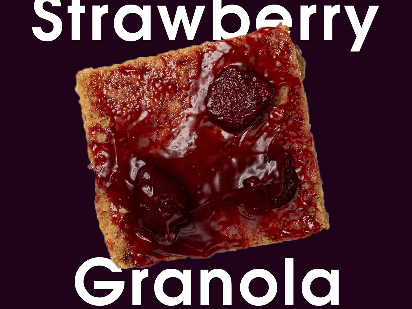 جرانولا الفراولة