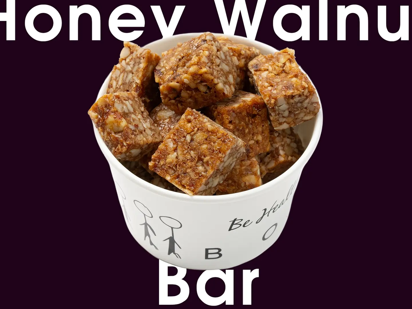 بار الشوفان بالجوز و العسل