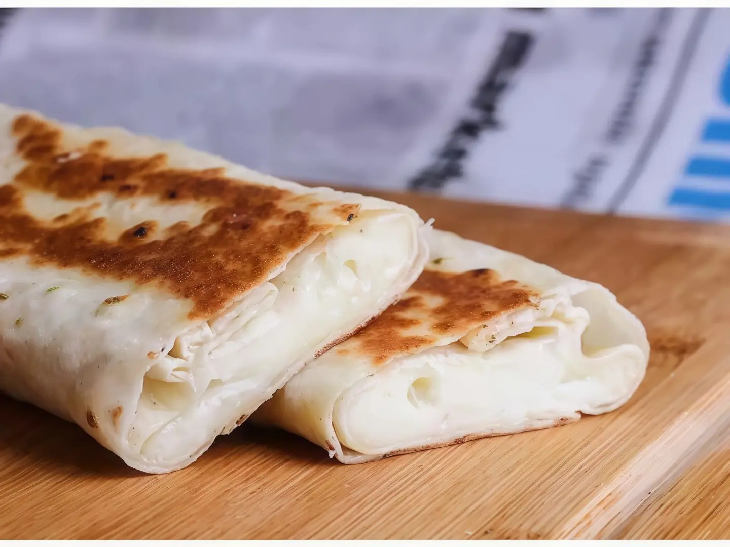 Labneh And Olive Saj