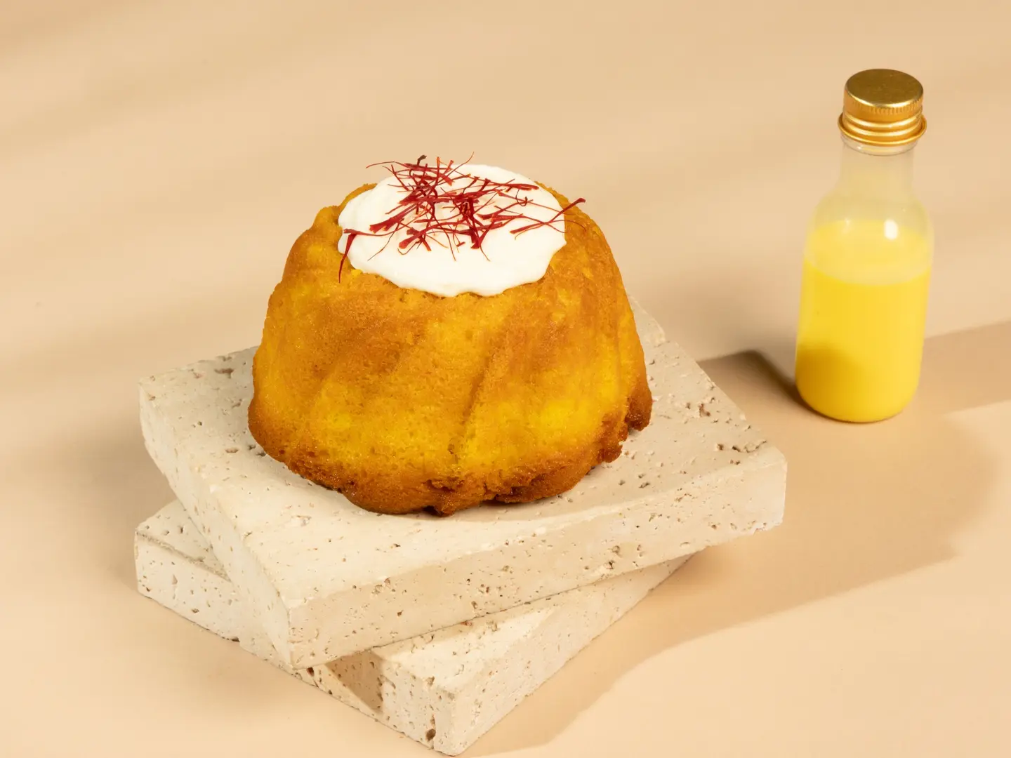 كيكة الزعفران