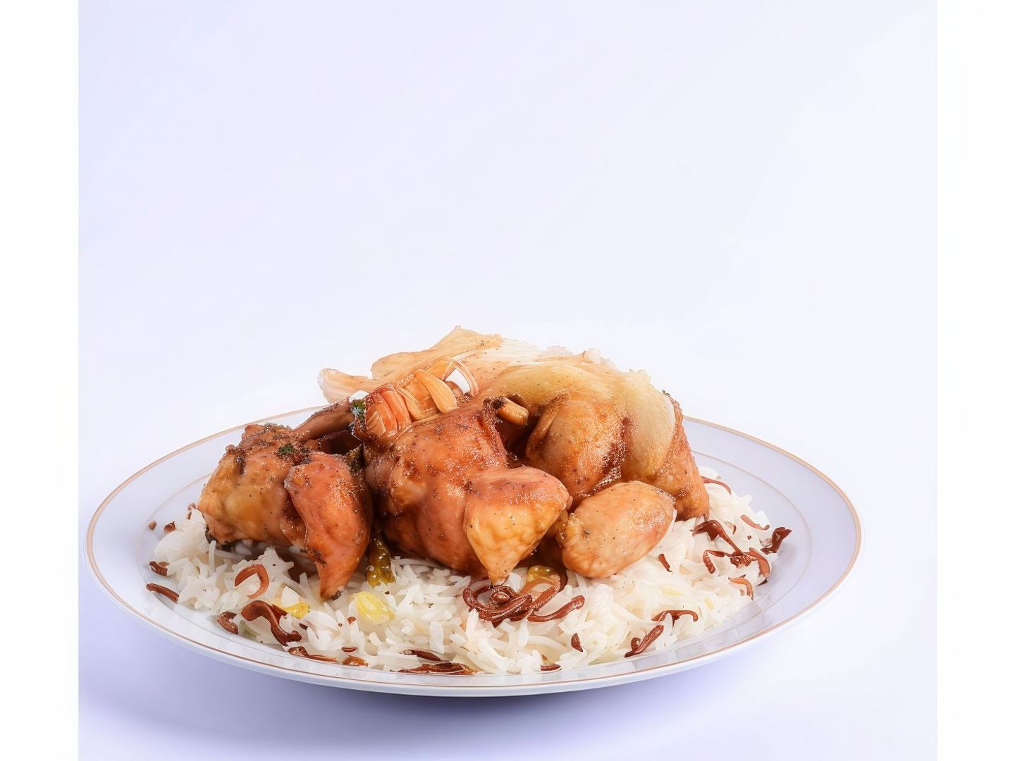 نص دجاج مقلقل
