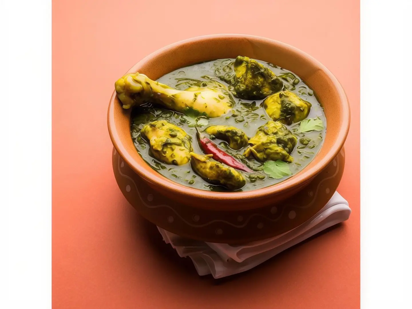 Mulukhiyah With Chicken