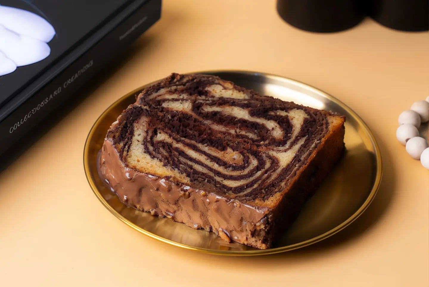 Marble Cake With Chocolate