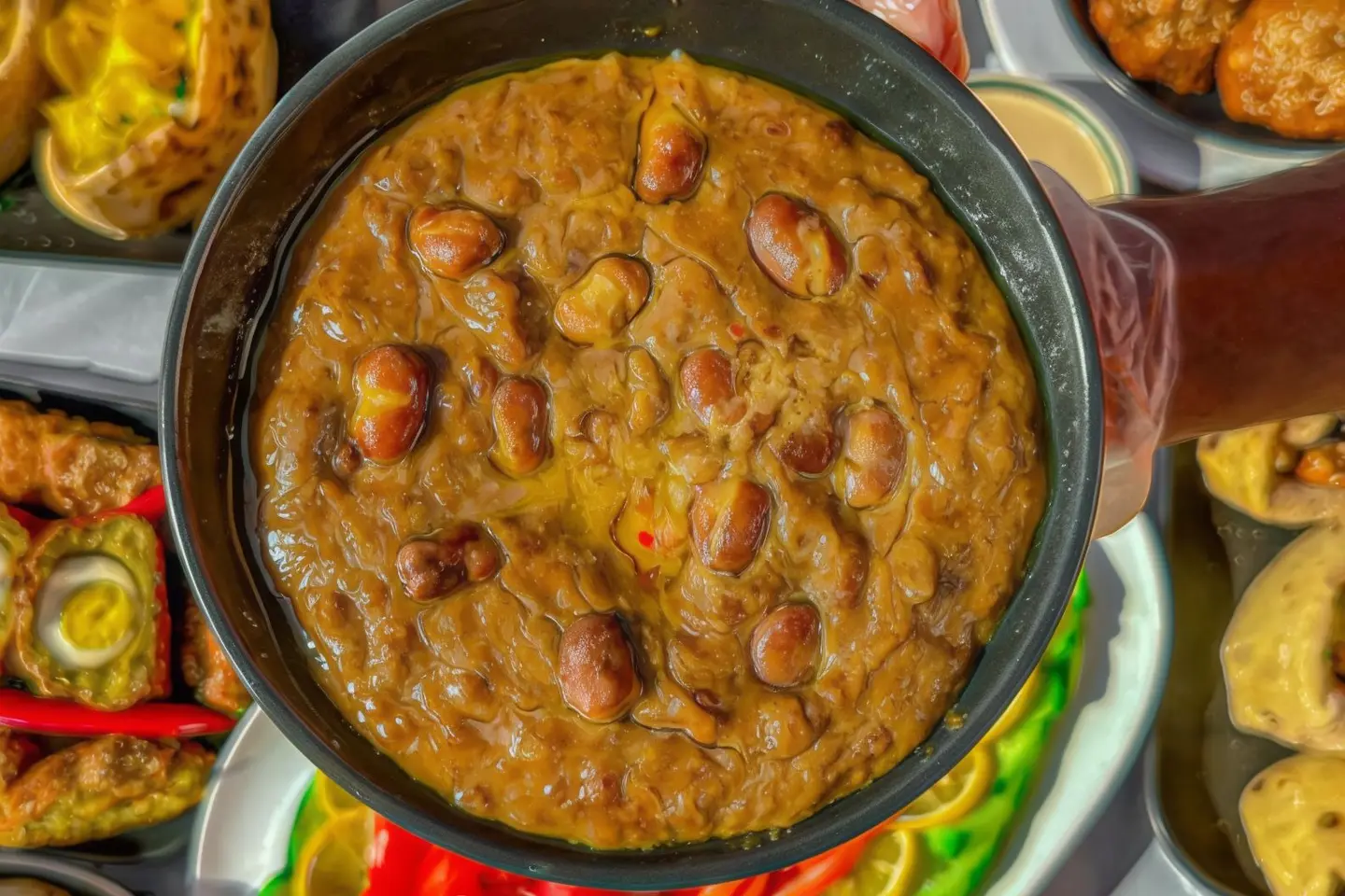 طلب فول كبير حار