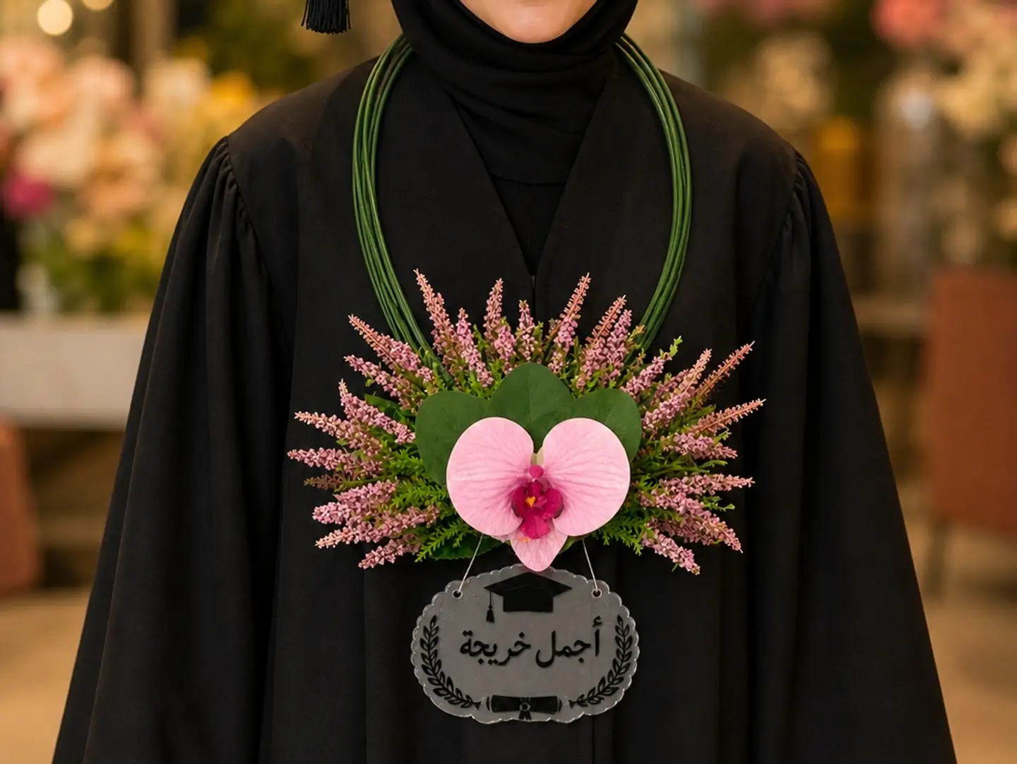 Lavender Collar Graduation