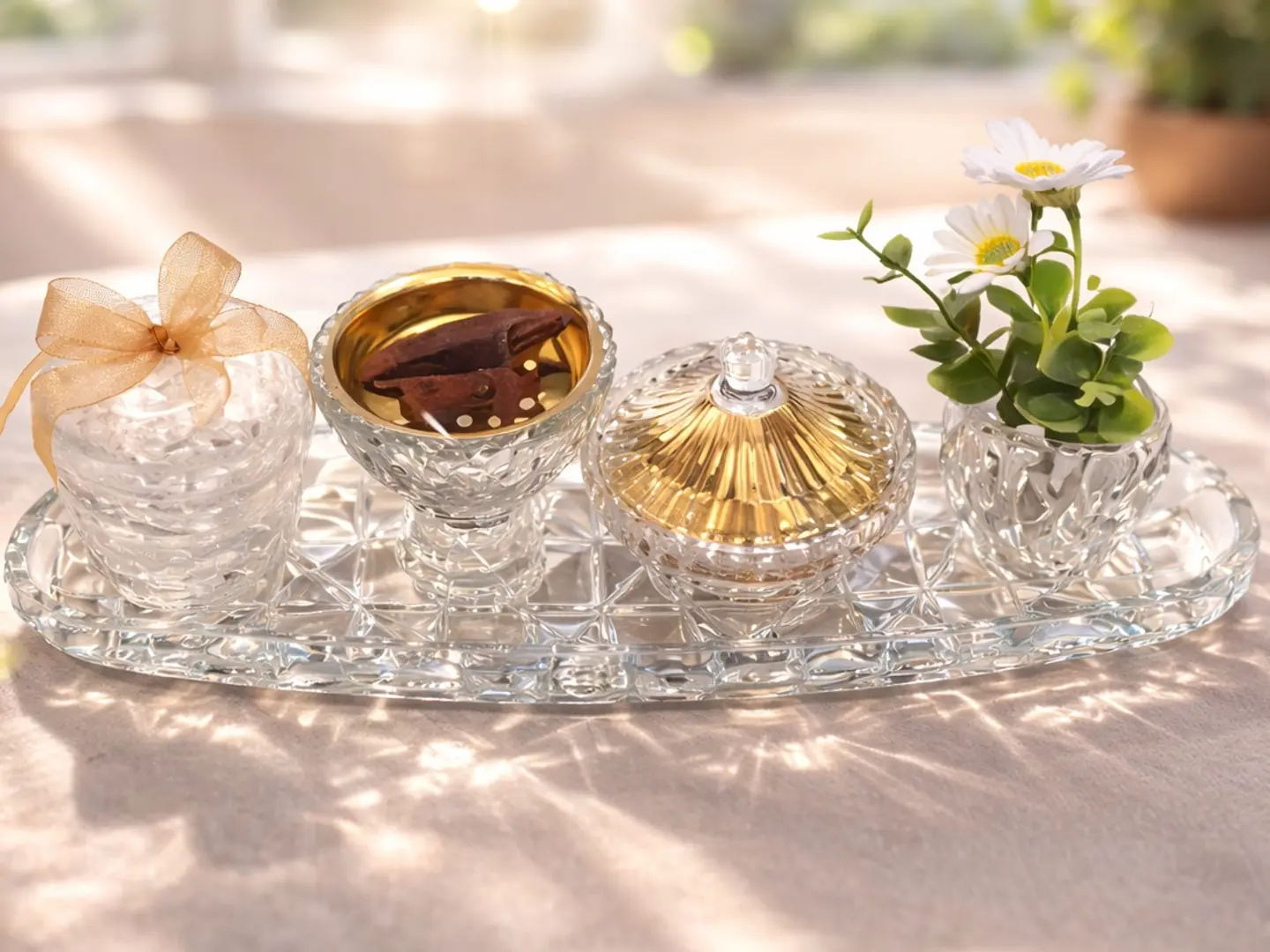 Luxury Glass Incense Set