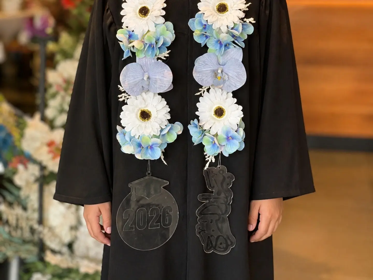 Blue Graduation Garland