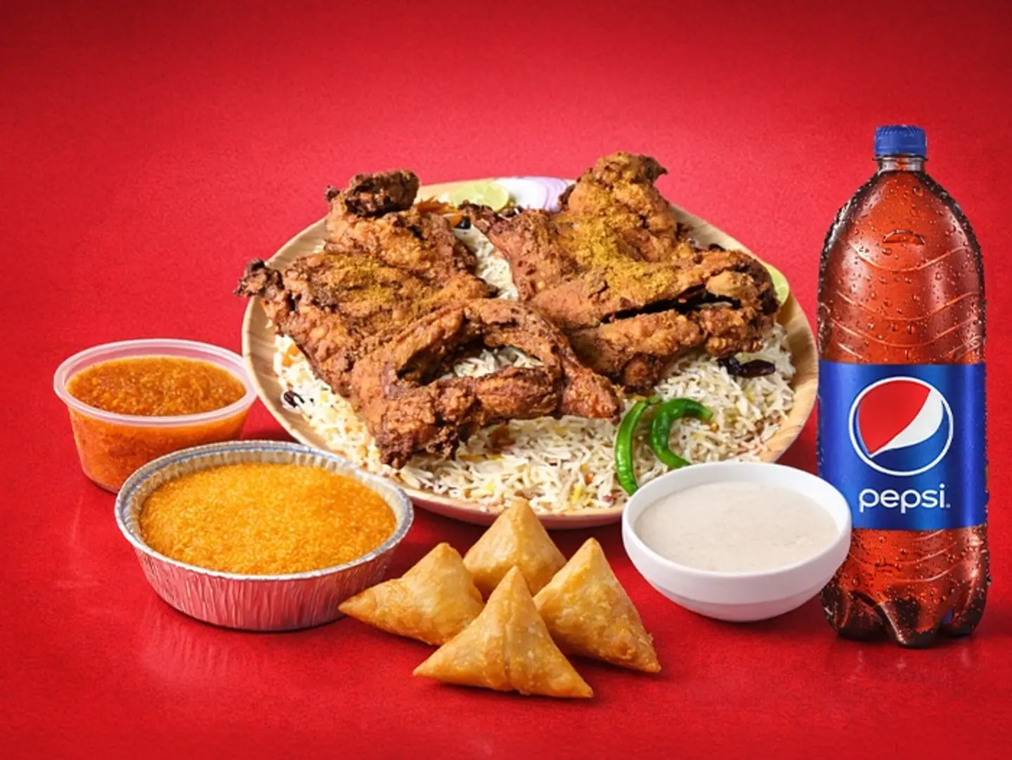 Large Fried Chicken Meal
