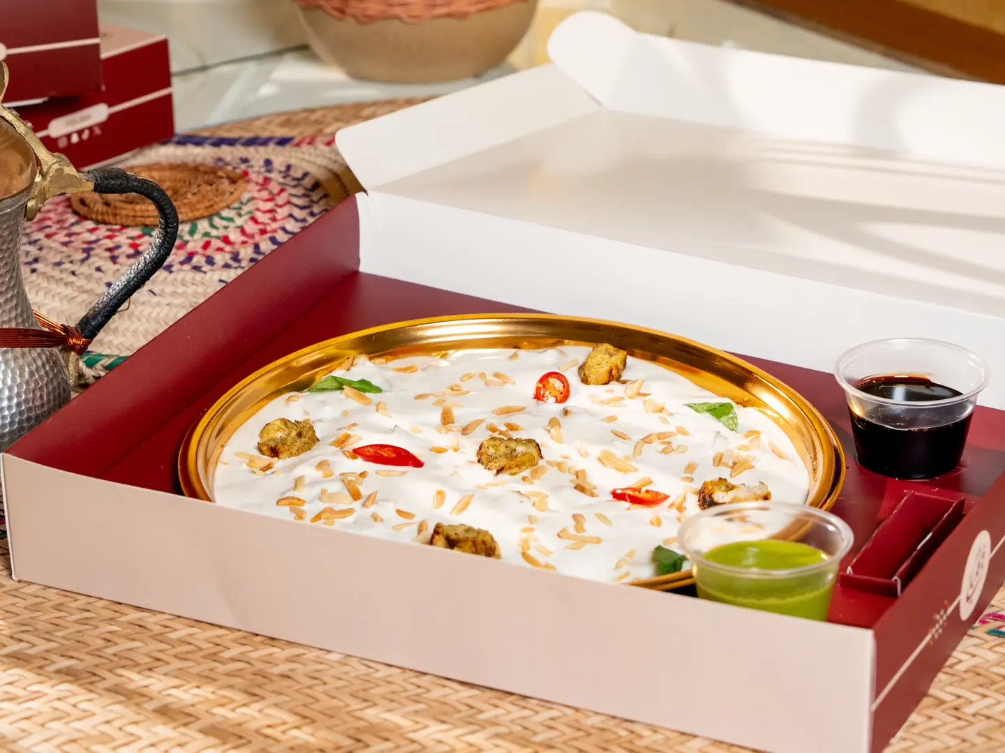 فتة دجاج جمعات