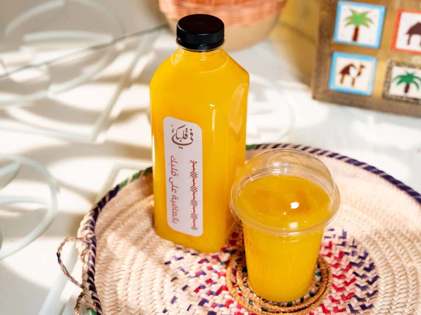 عصير برتقال جمعات