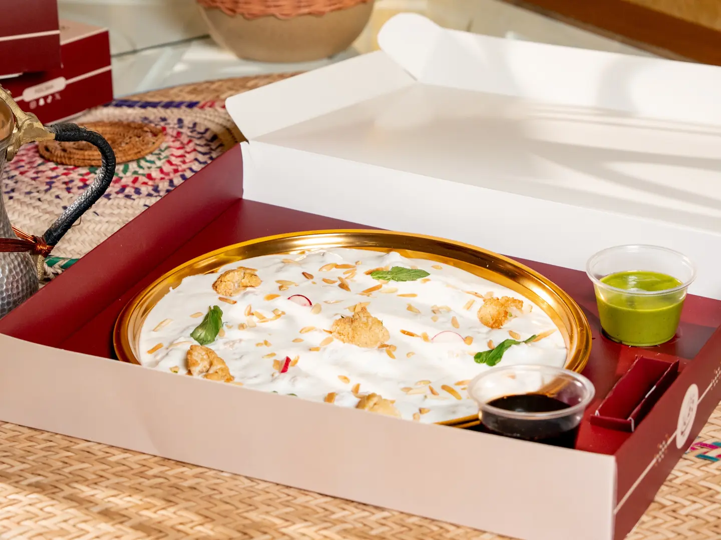 فتة زهرة مقلية جمعات