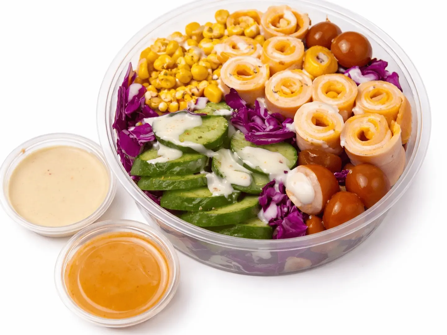 Turkey &Cheddar Garden Salad