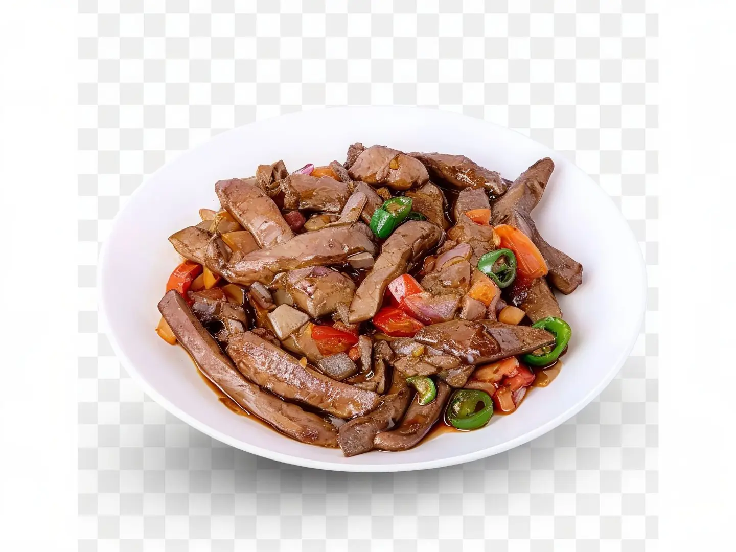 صحن كبدة غنم