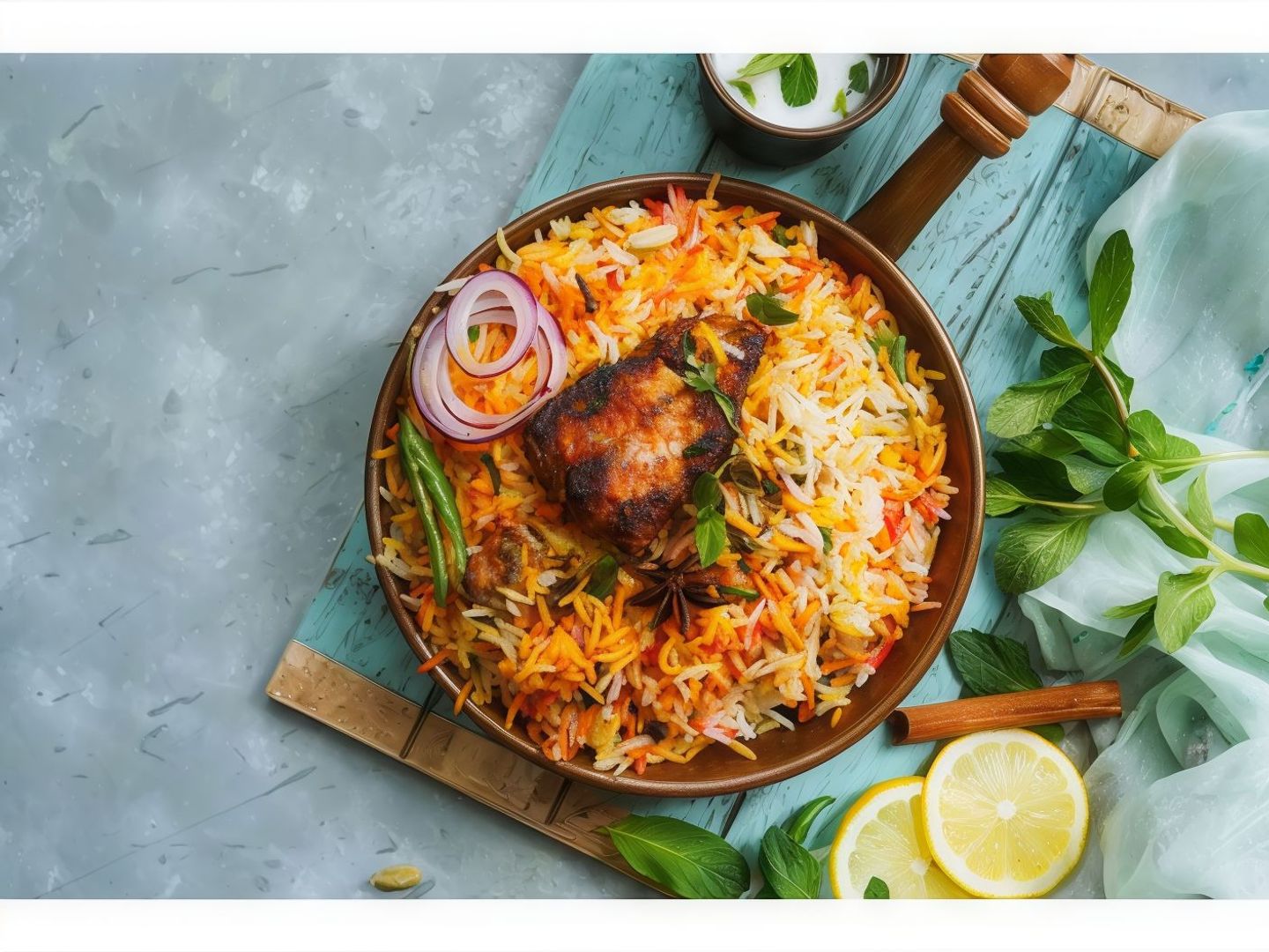 برياني سمك