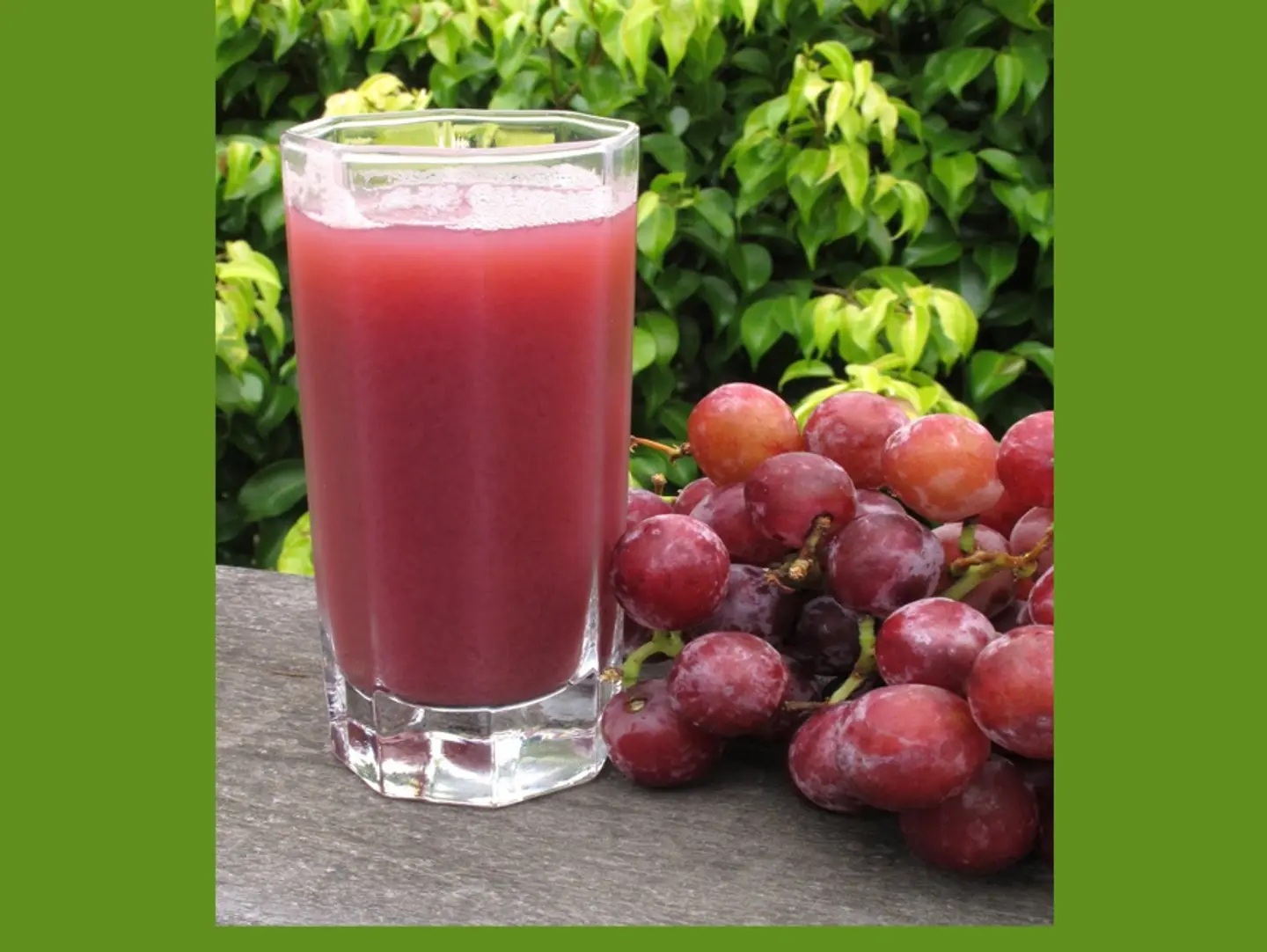 Fresh Red Grape Juice