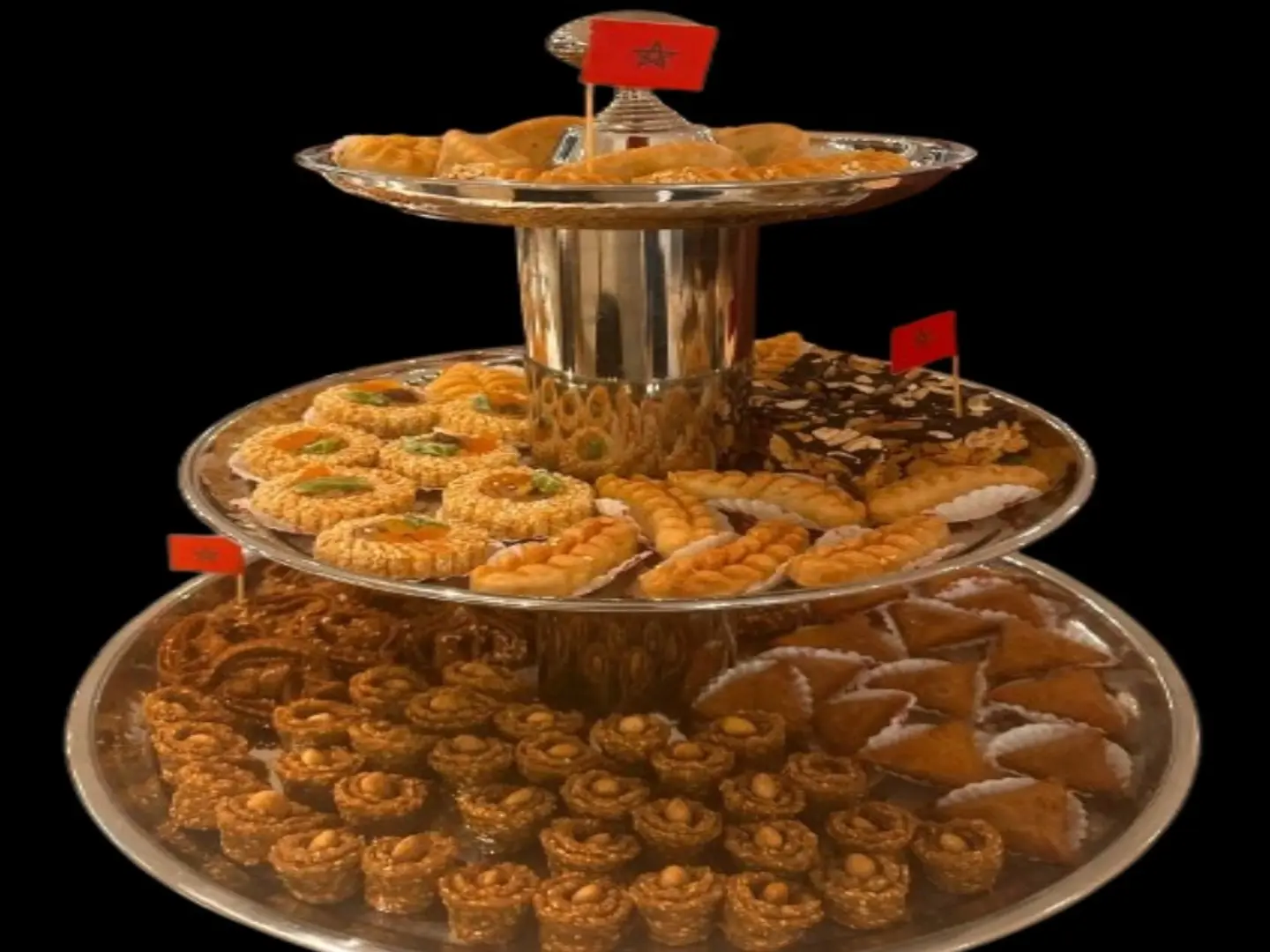 حلويات مغربية مشكلة (500 جرام)