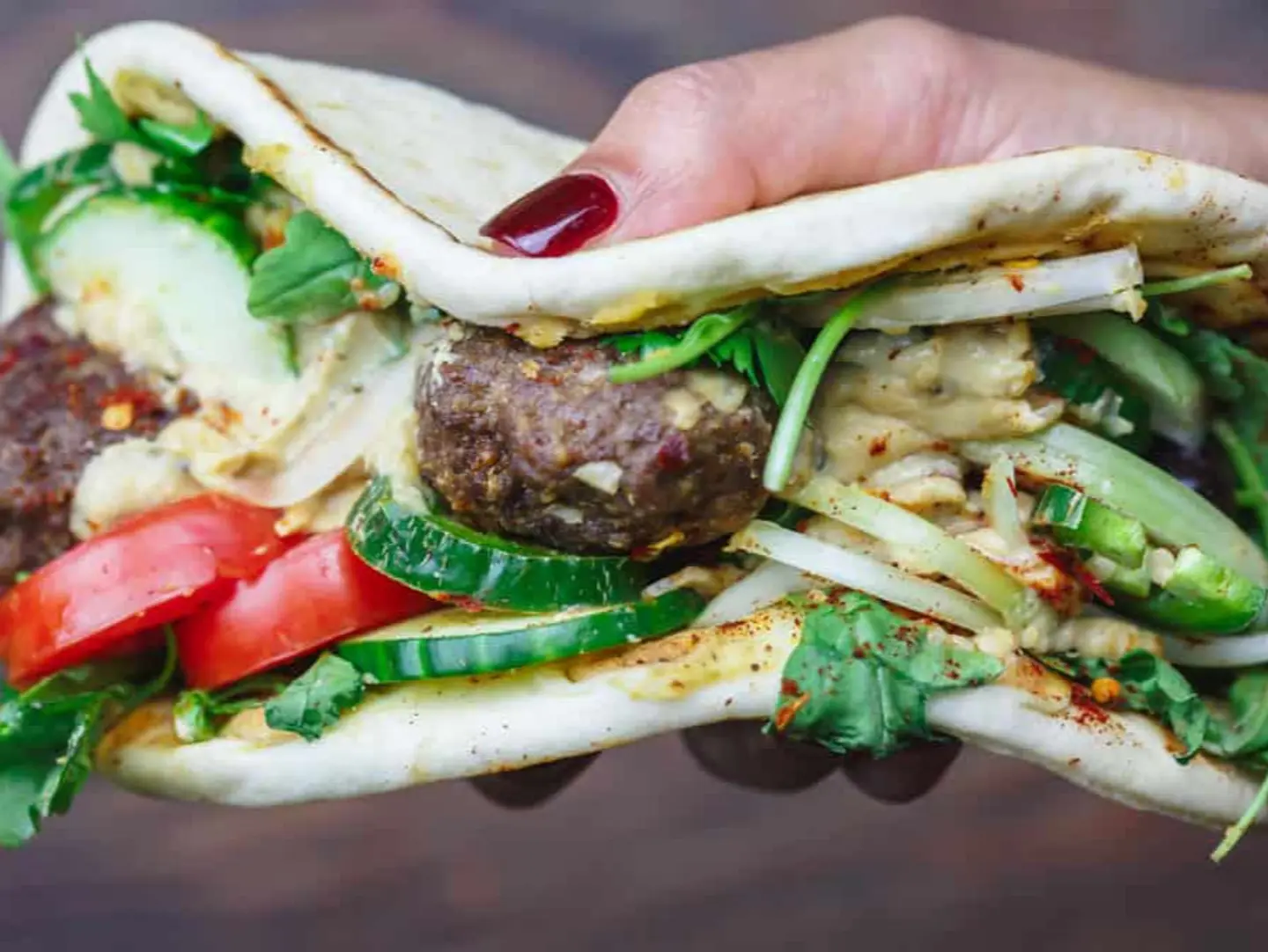 Mutton Kofta Sandwich