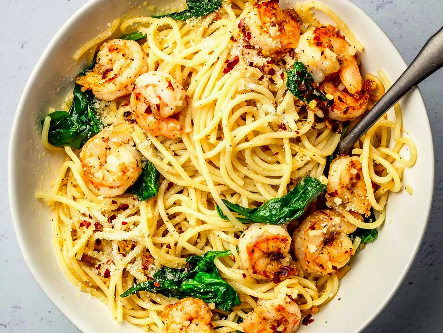Shrimps Pasta