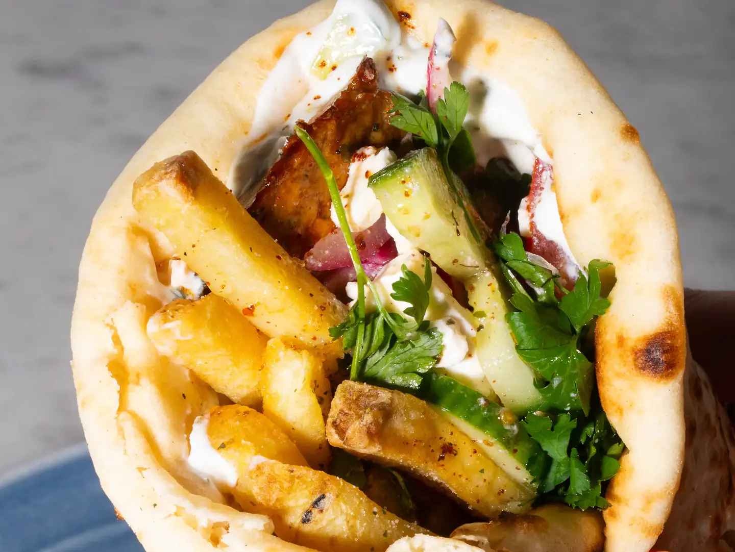 Mutton Kabab Sandwich