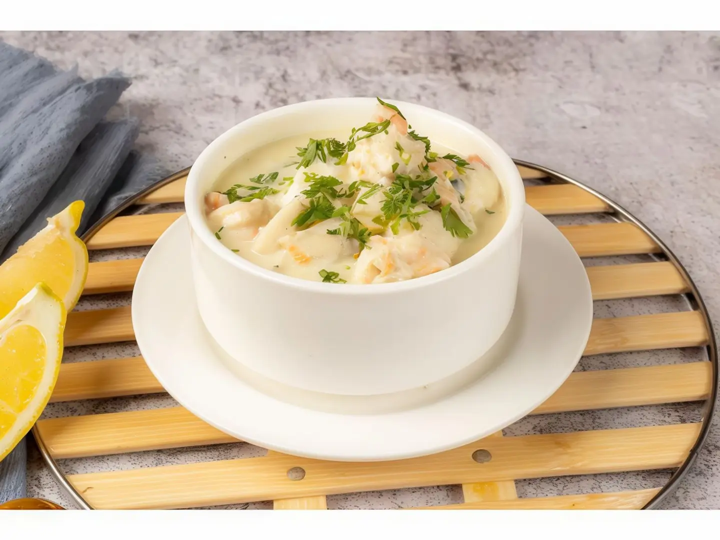 شوربة كريمي دجاج