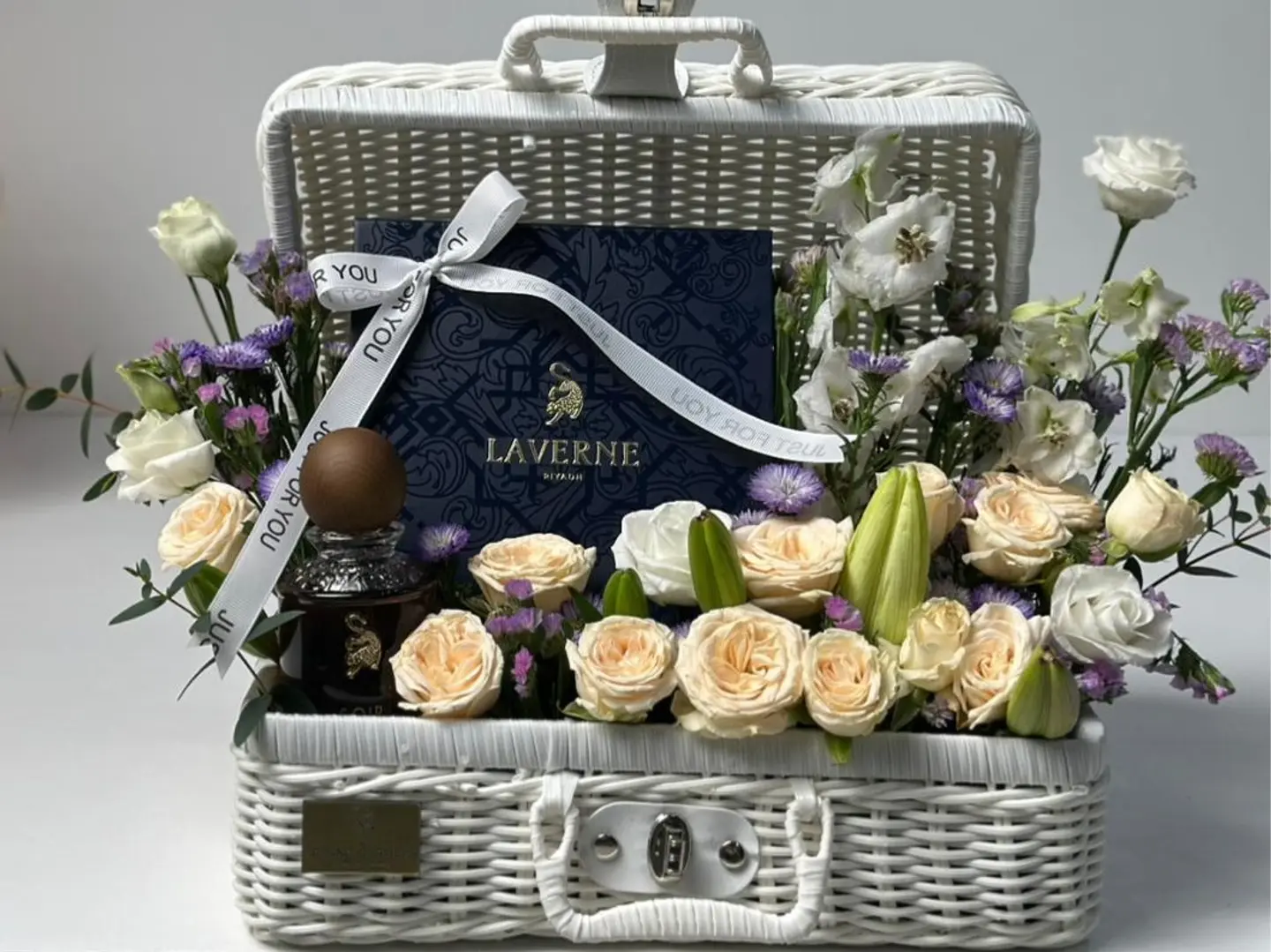 Love Basket With Lavern Perfume
