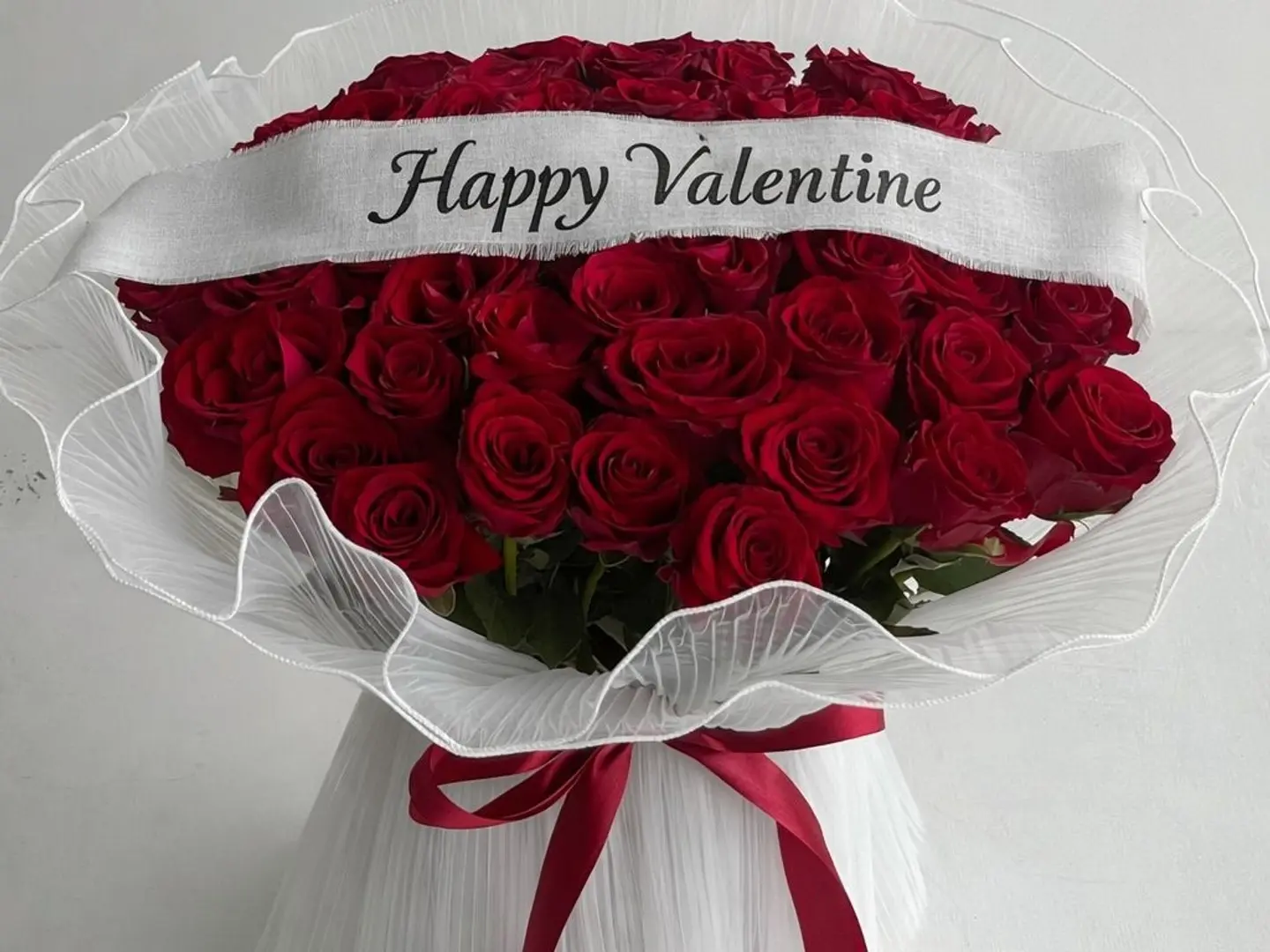 Red Rose Bouquet With Danatel Packaging