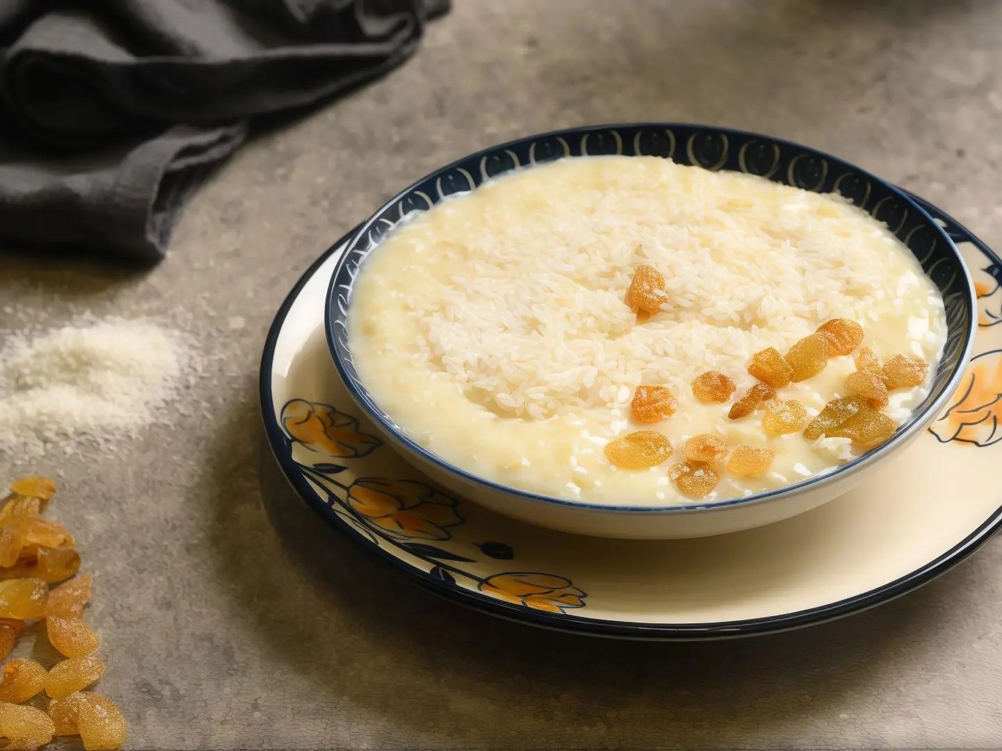 Rice With Milk And Heavy Cream