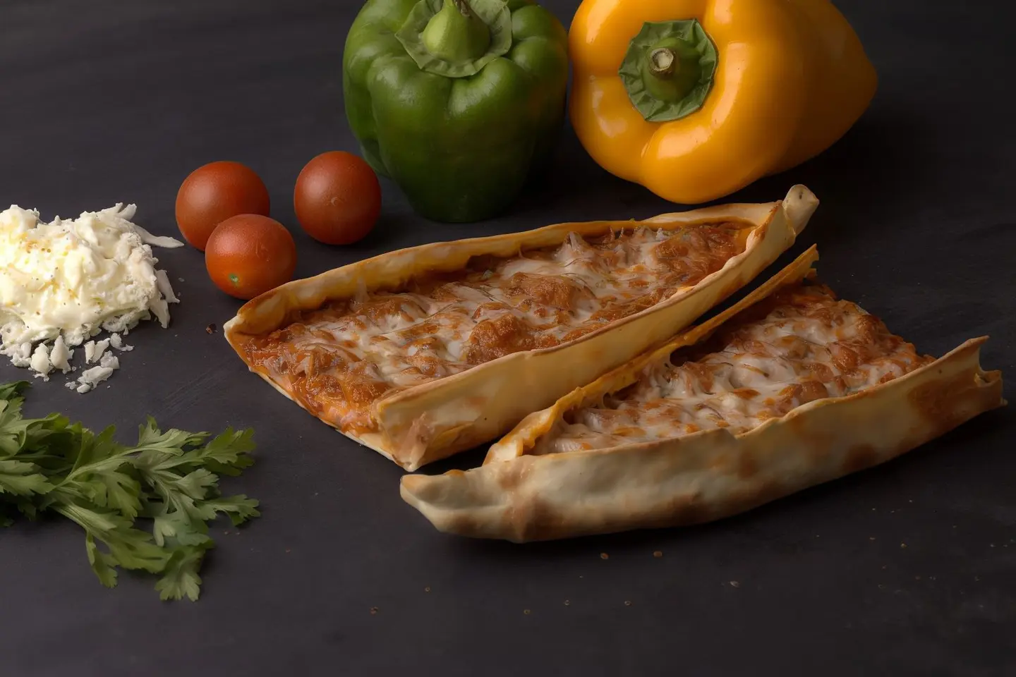 فطيرة دجاج بالجبن