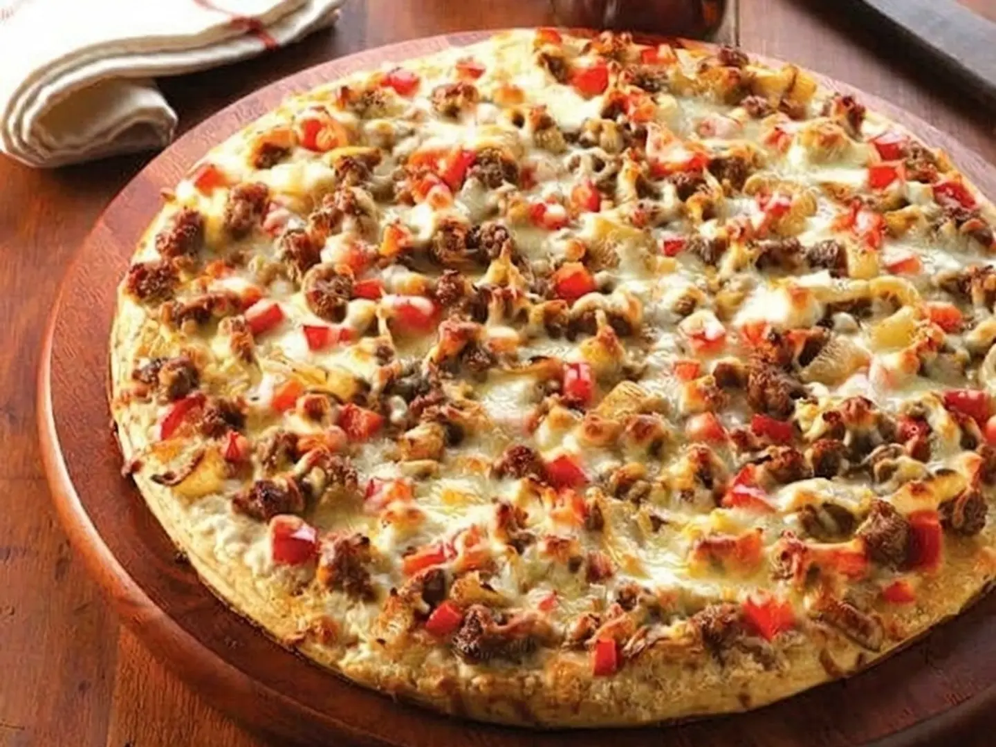 بيتزا باللحم المفروم