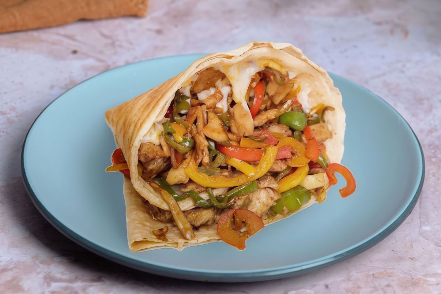 Chicken Fajita Crepe