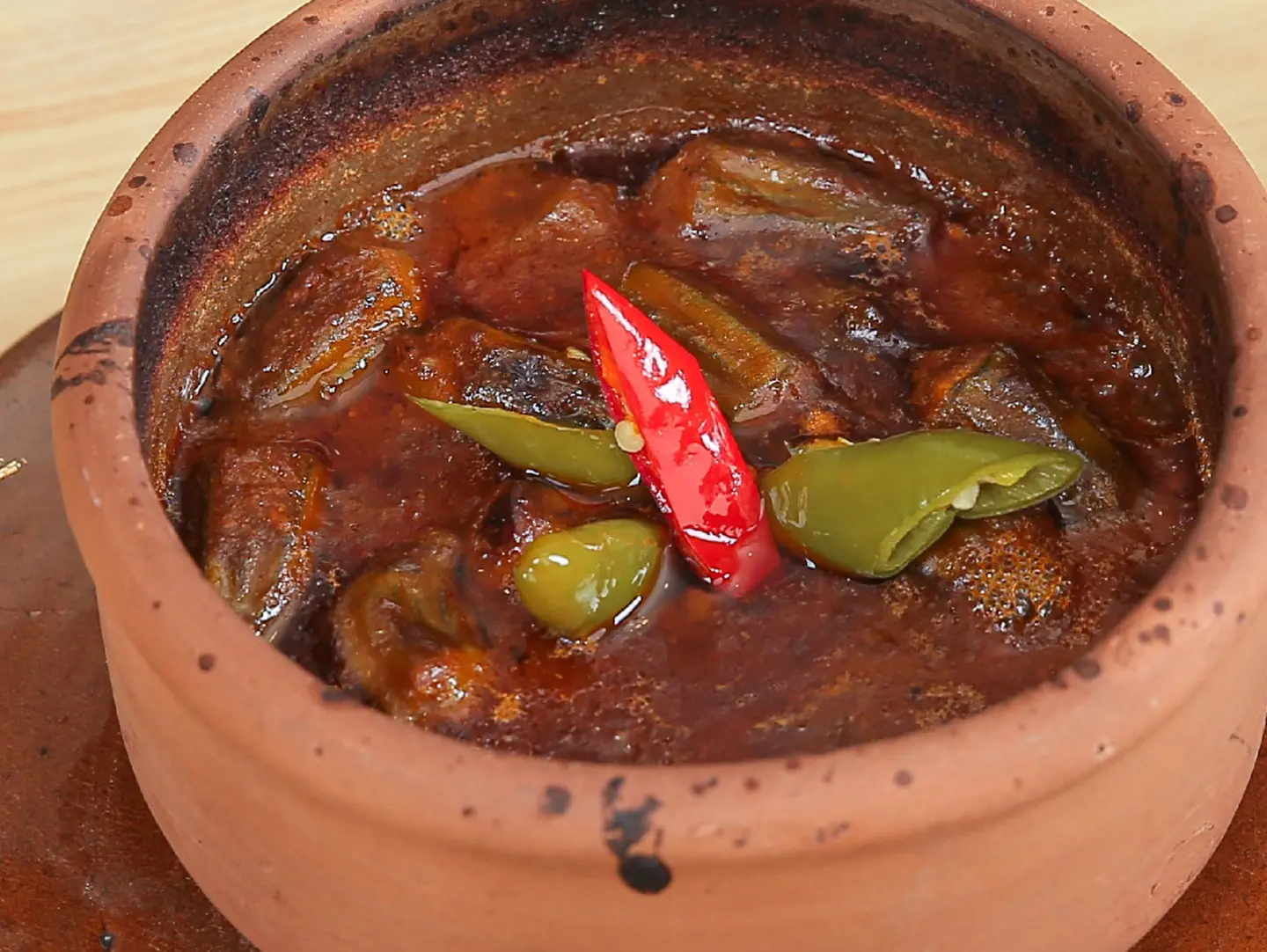 Okra Casserole With Meat