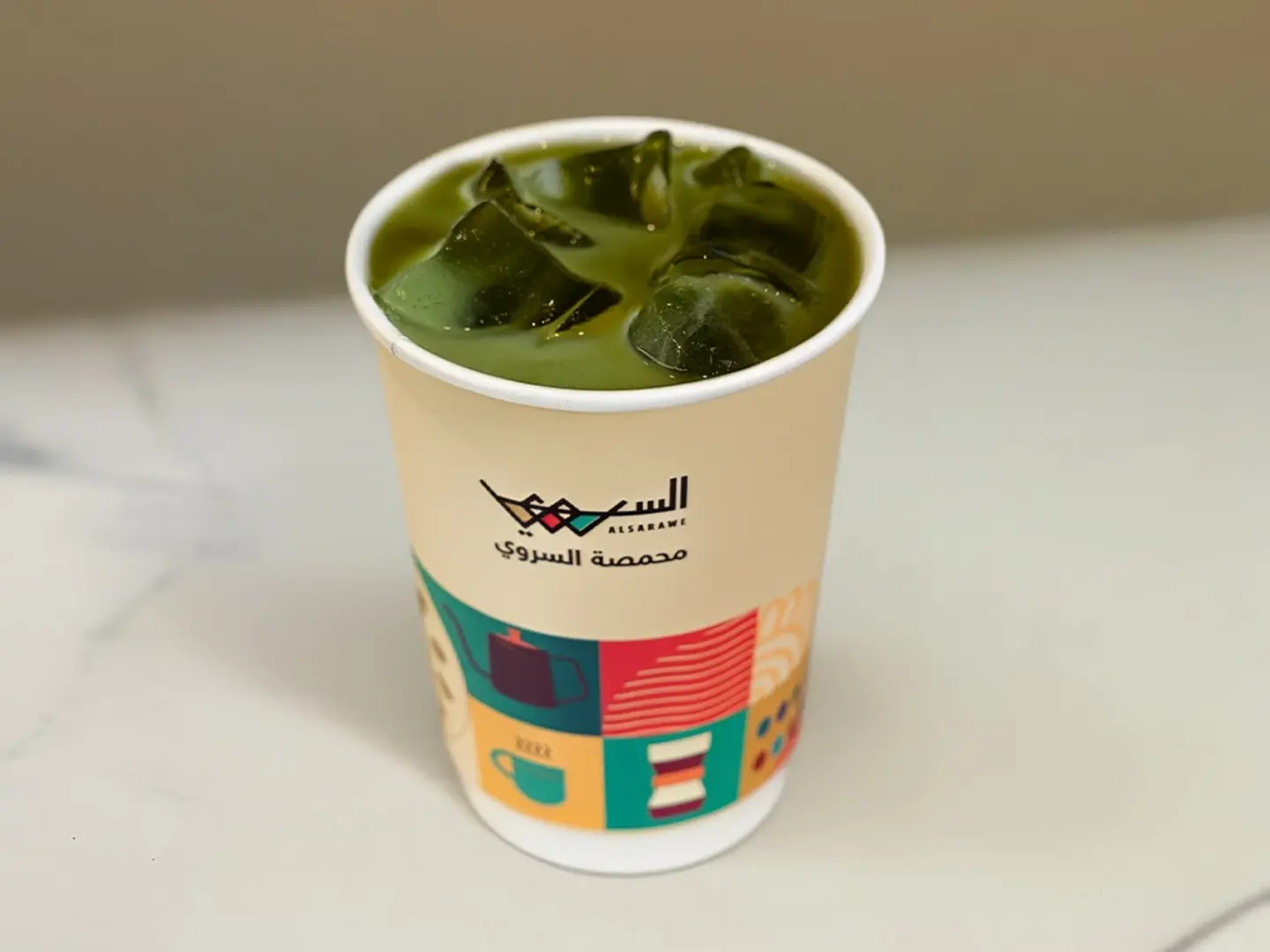 ايس ماتشا لاتيه