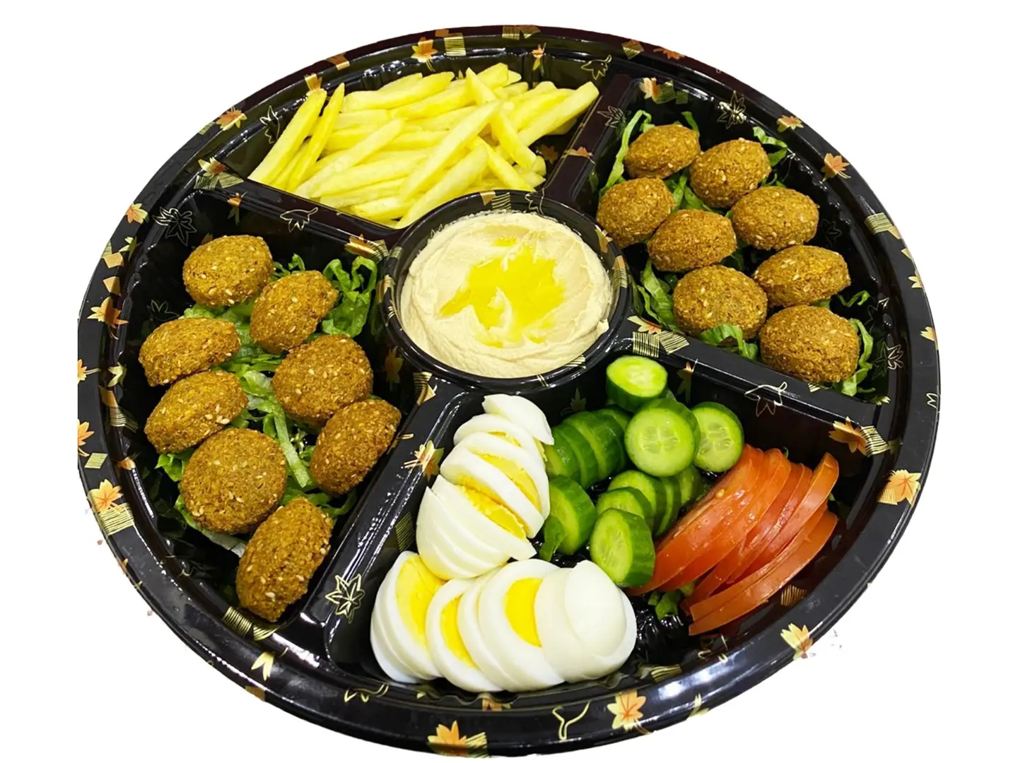 Large Plate Of Falafel