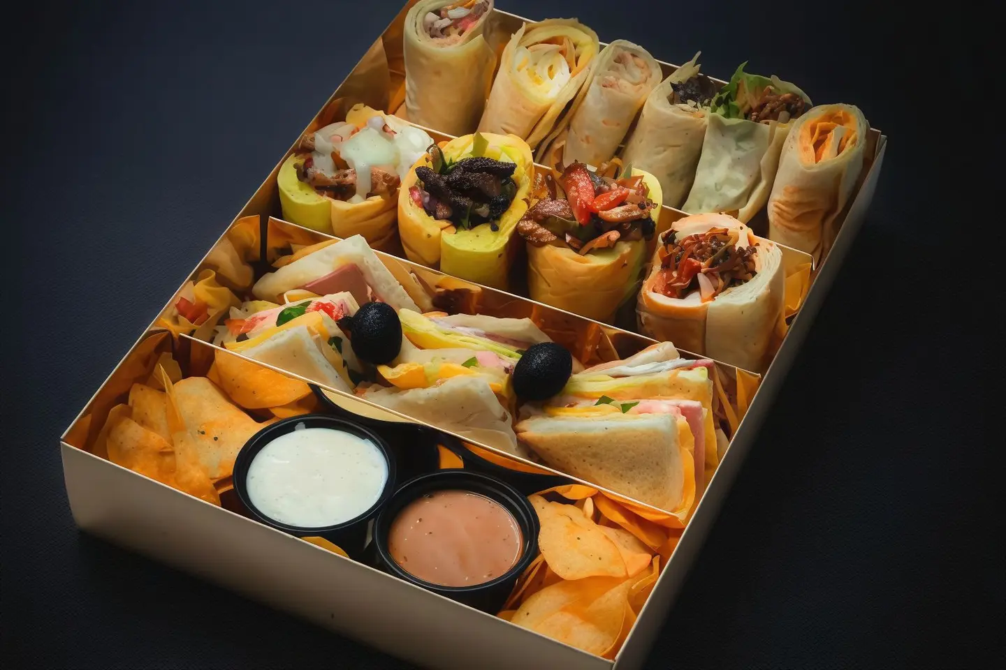 Mixed Sandwiches Box
