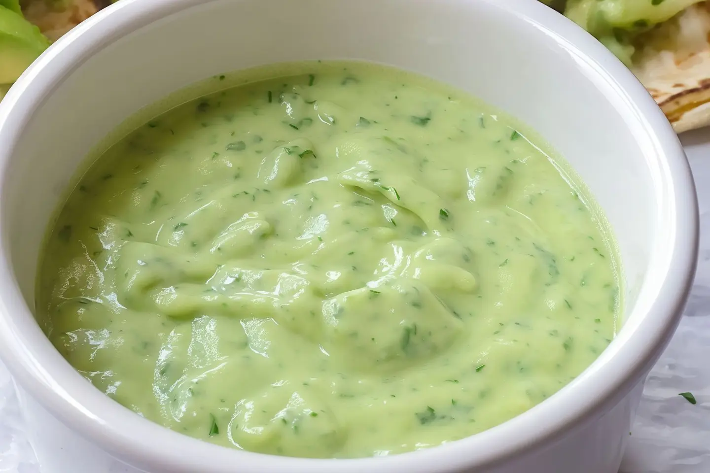 Avocado Cream Sauce