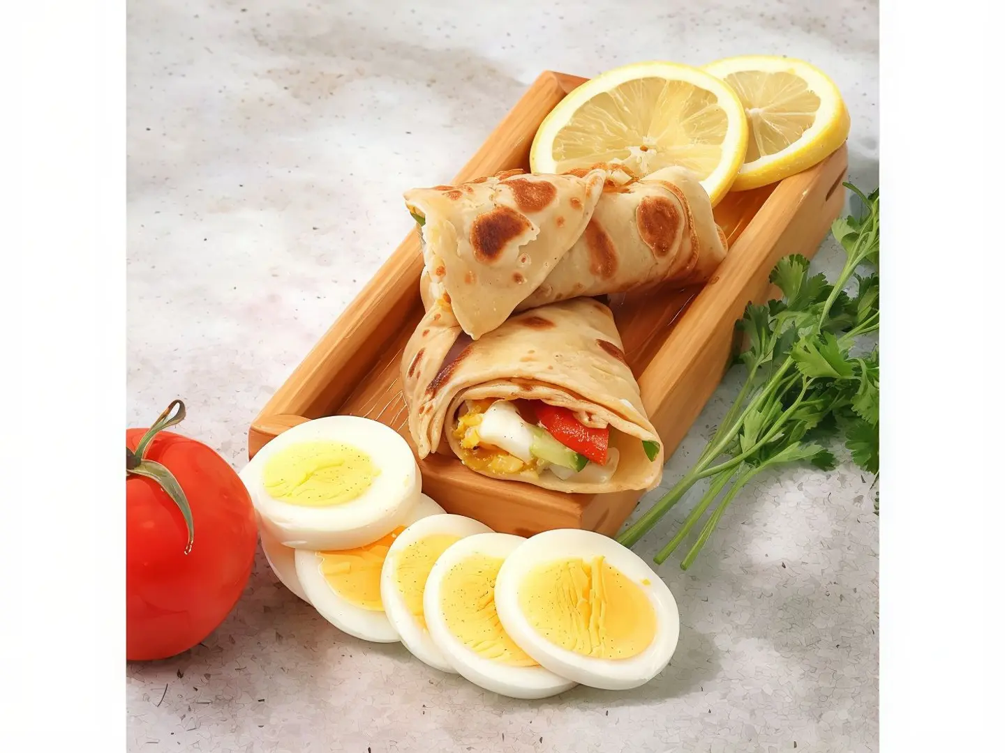 جباتي بيض مسلوق