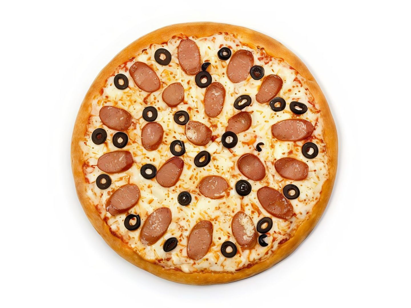 Hot Dog Pizza Large Size