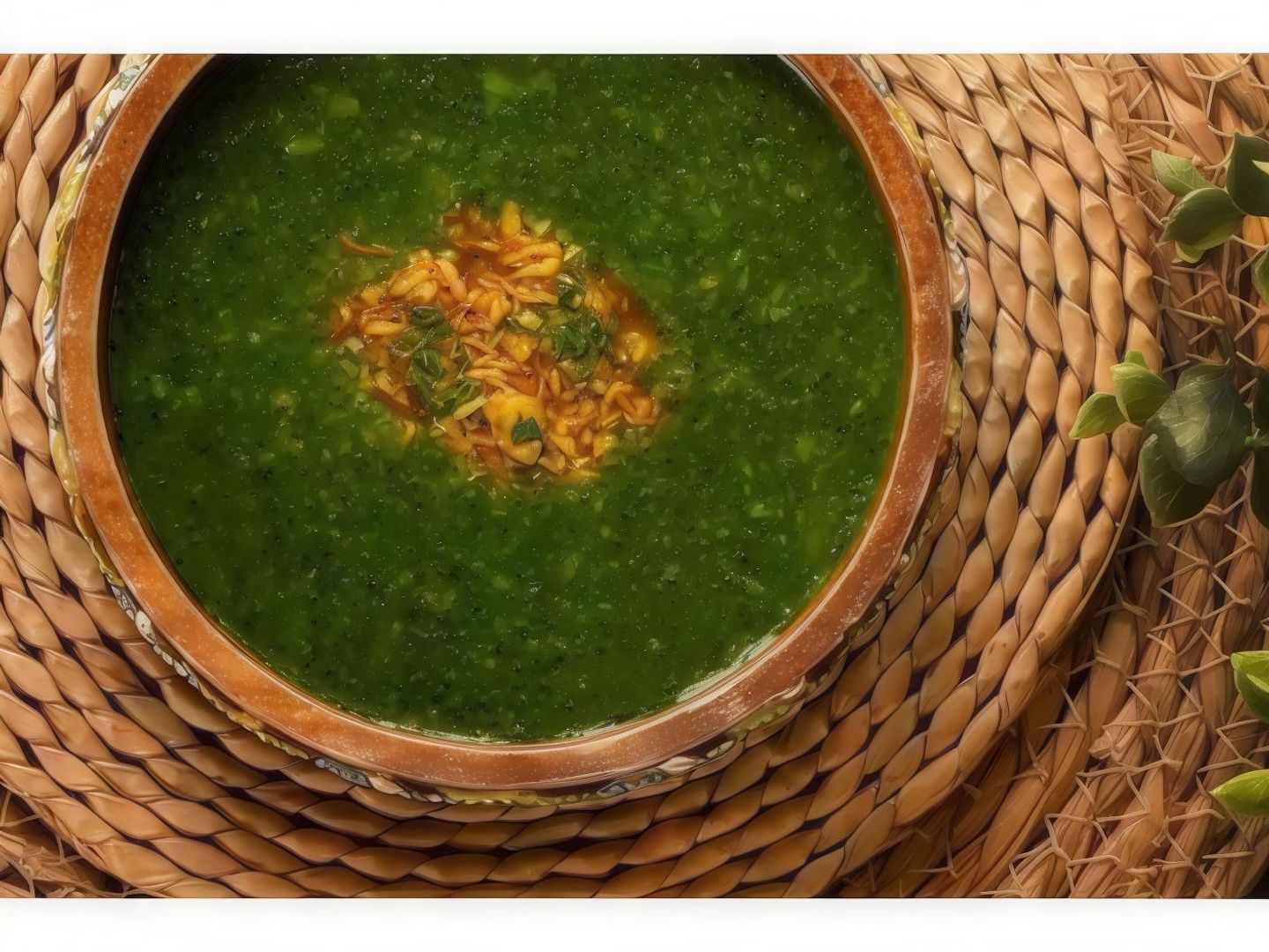 Mulukhiyah With Shrimp