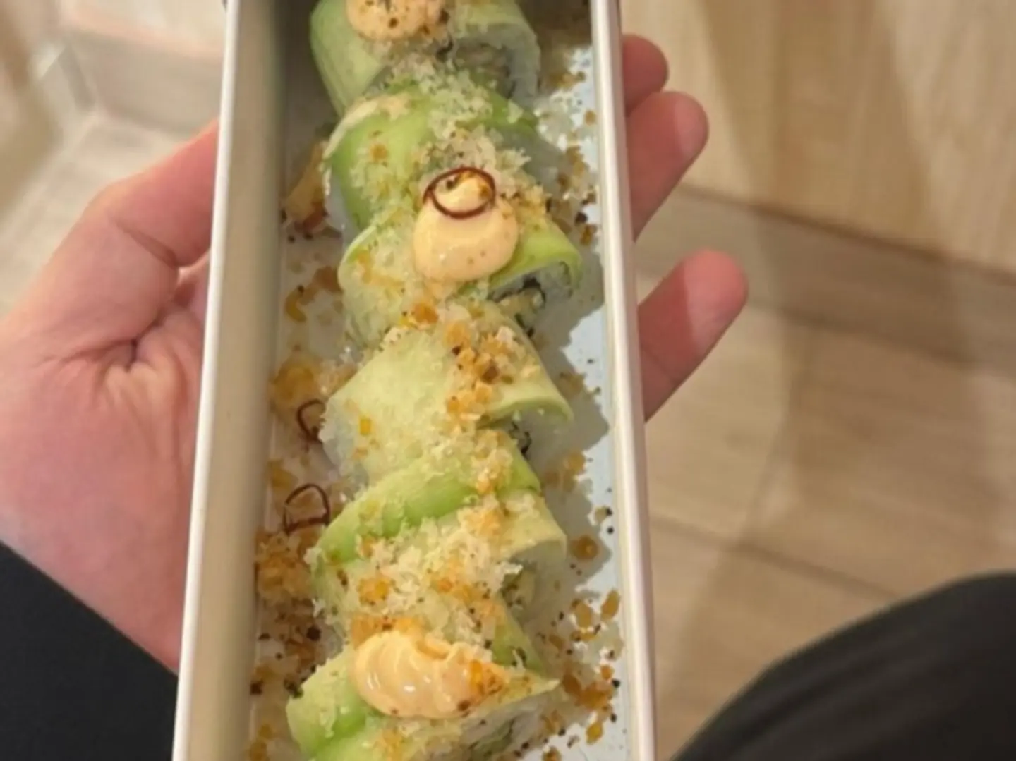 Crispy Sushi Gold Crab