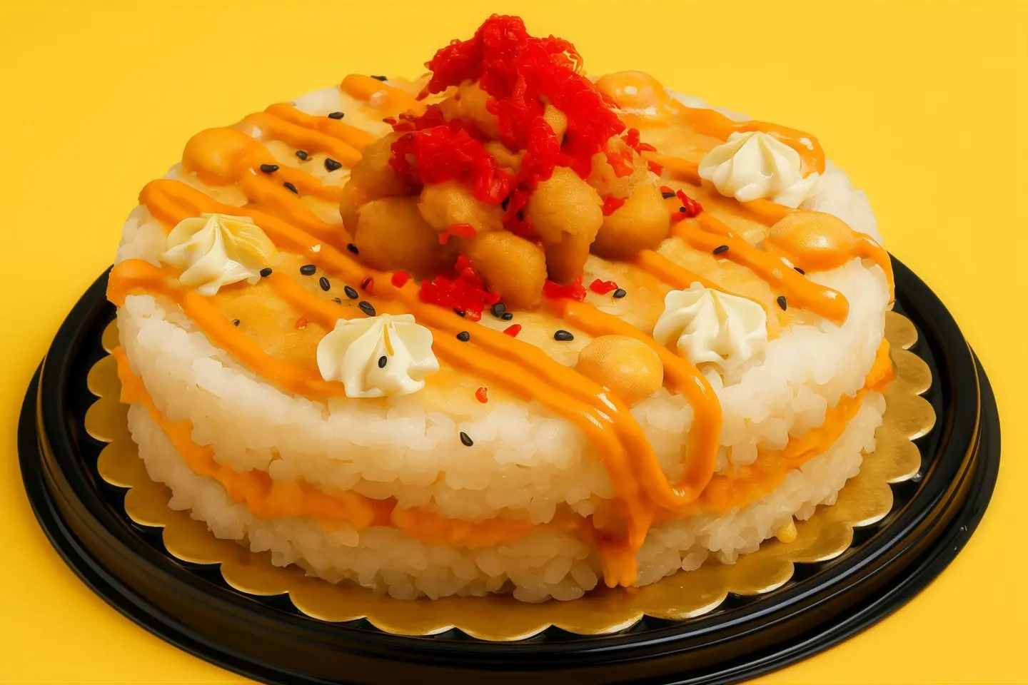 كيكة سوشي دجاج