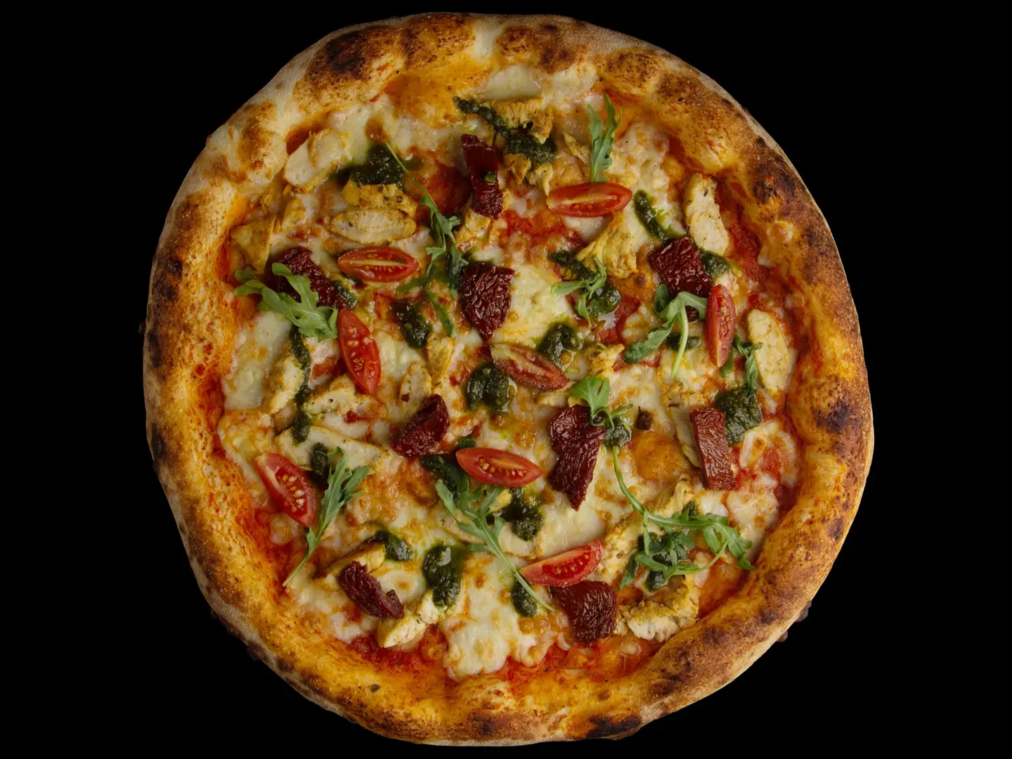 Chicken Pesto Pizza
