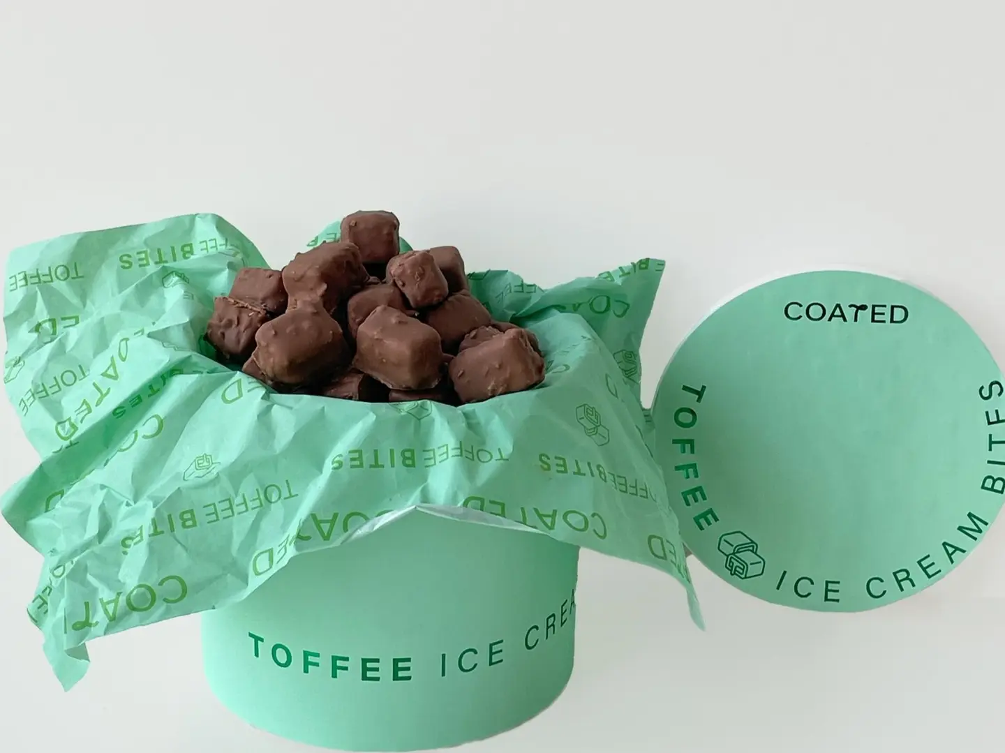 Toffee Ice Cream Bites