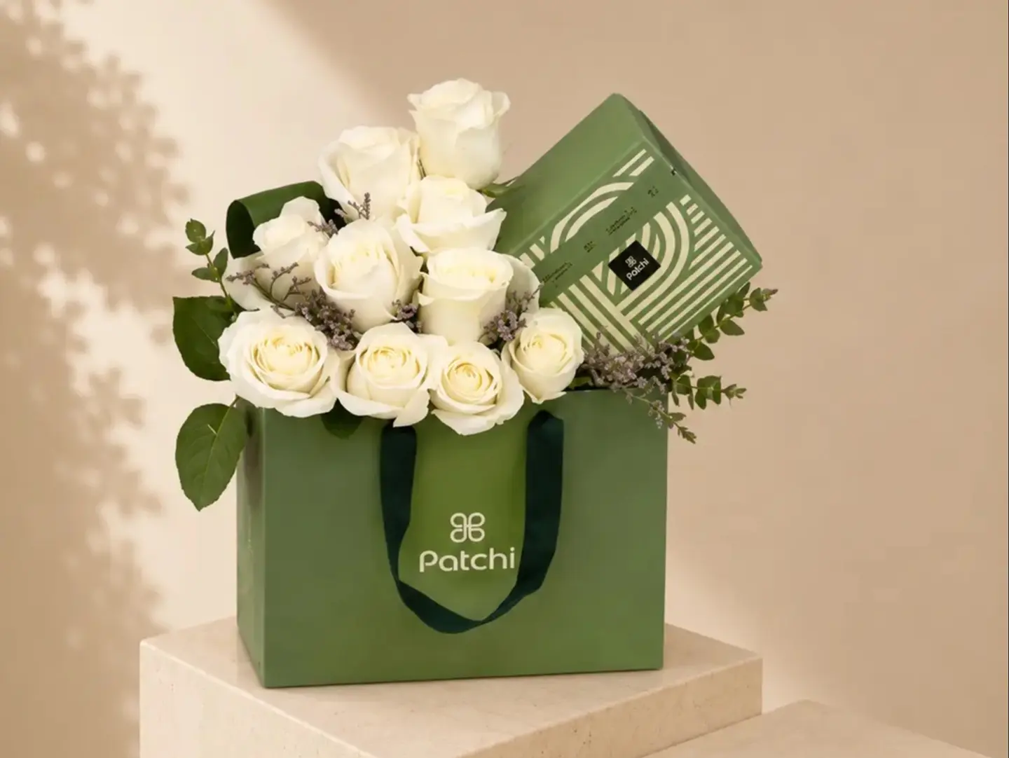 Patche Bouquet With Flowers 22