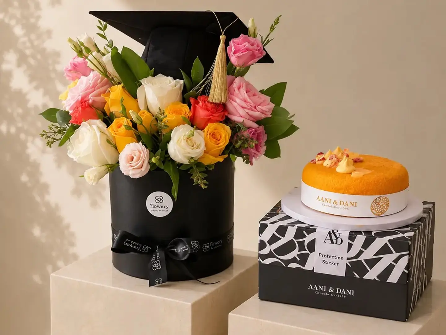 The Luxurious Graduation Package With I And Danny Cake