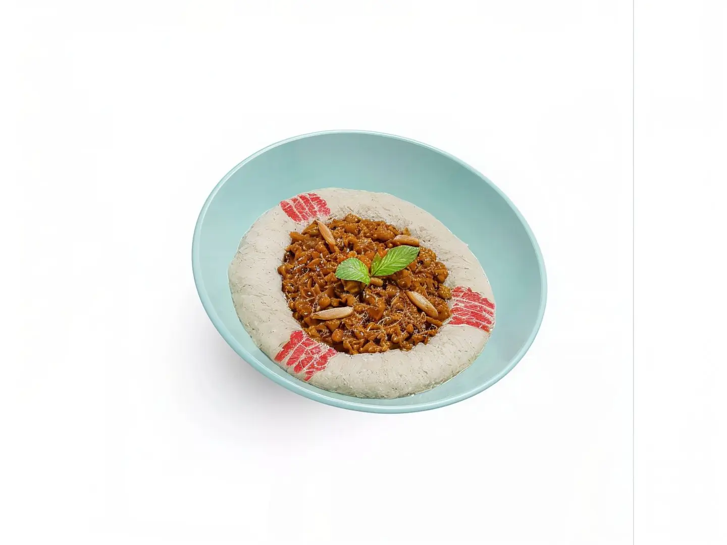 متبل مع اللحم