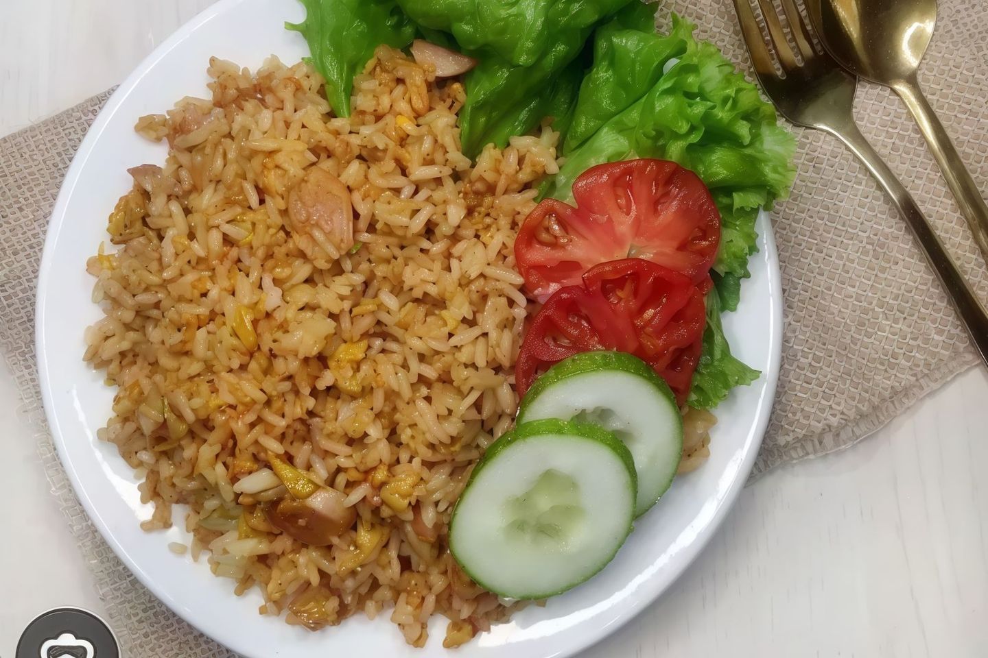بيت الأرز المقلي